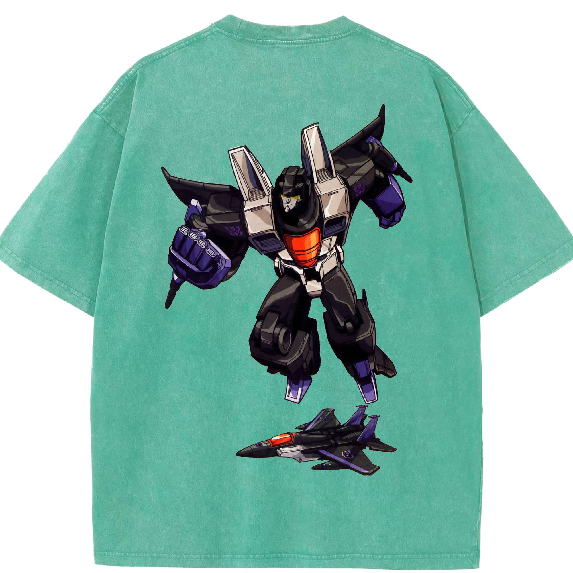 （画像用）  綿100% ヴィンテージ風 半袖Tシャツ（背面プリント）